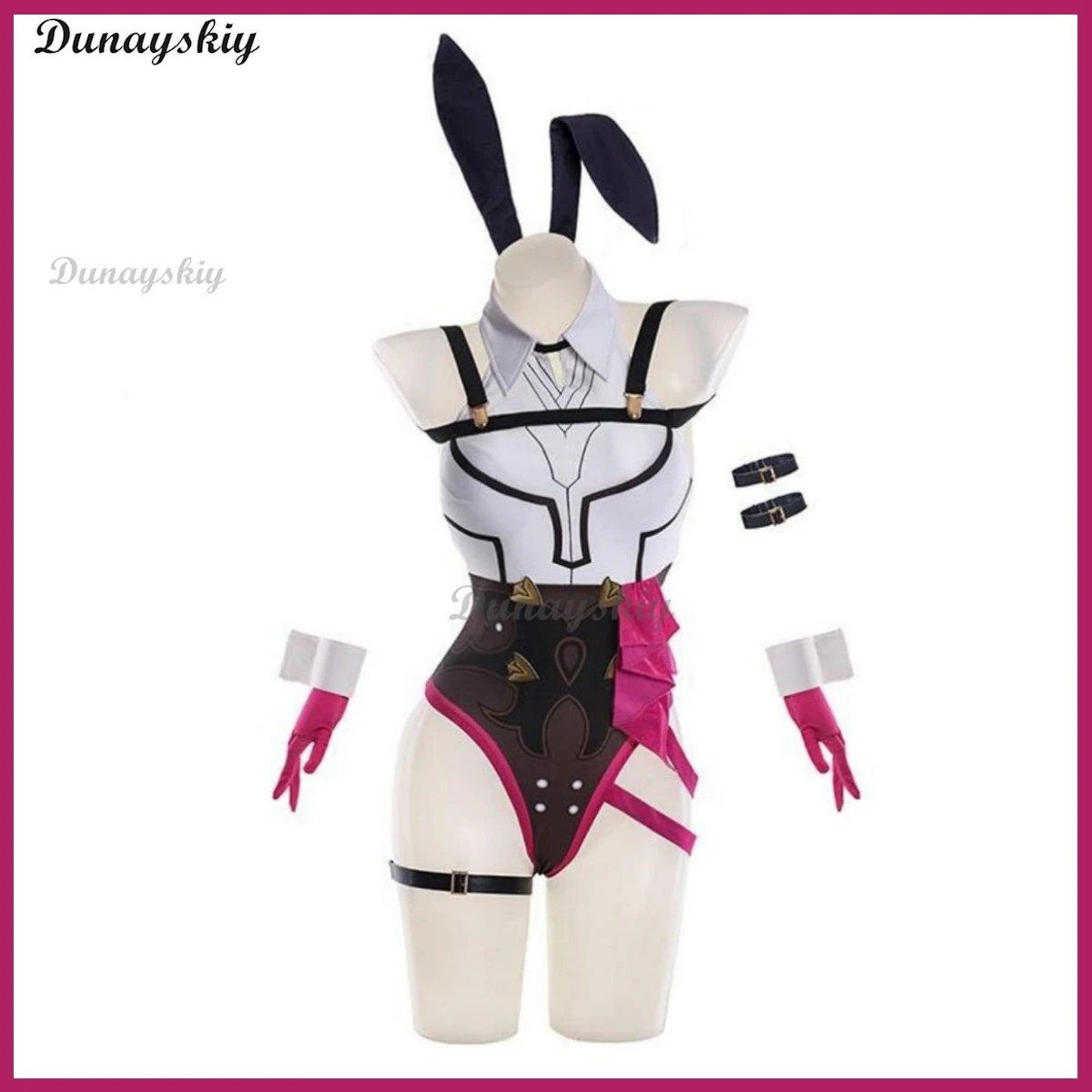 Anime Spel Honkai: Star Rail Kafka Cosplay Kostuum Pruik Konijntje Meisjes Jumpsuit Bikini Badpak Vrouw Sexy Carnaval Halloween Pak