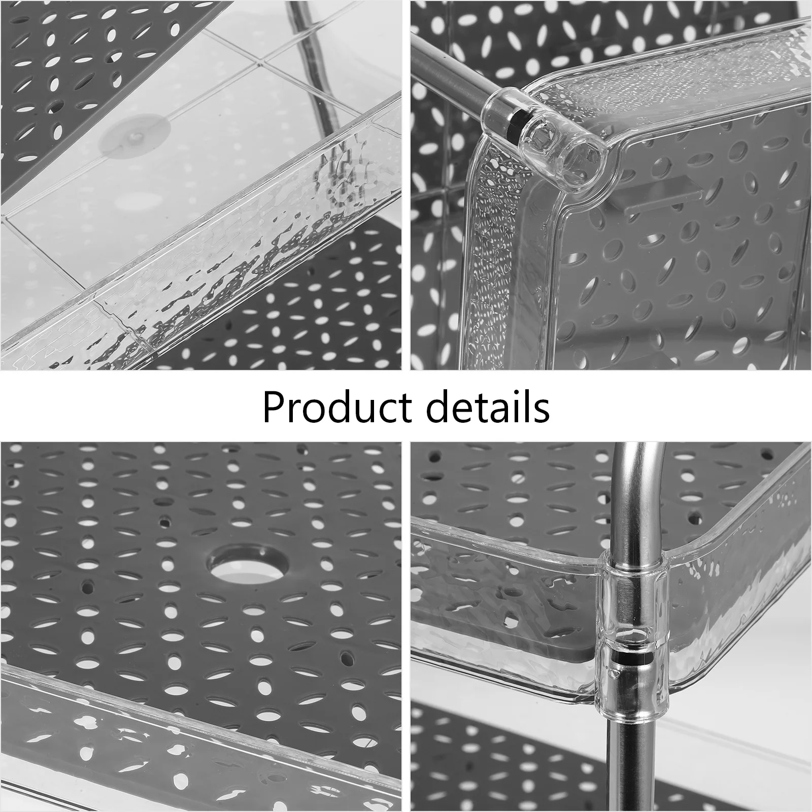 

Dish Drying Rack Kitchen Shelf Tableware Holder Multifunctional Strainer Rack Compact Storage Workmanship Safe Healthy