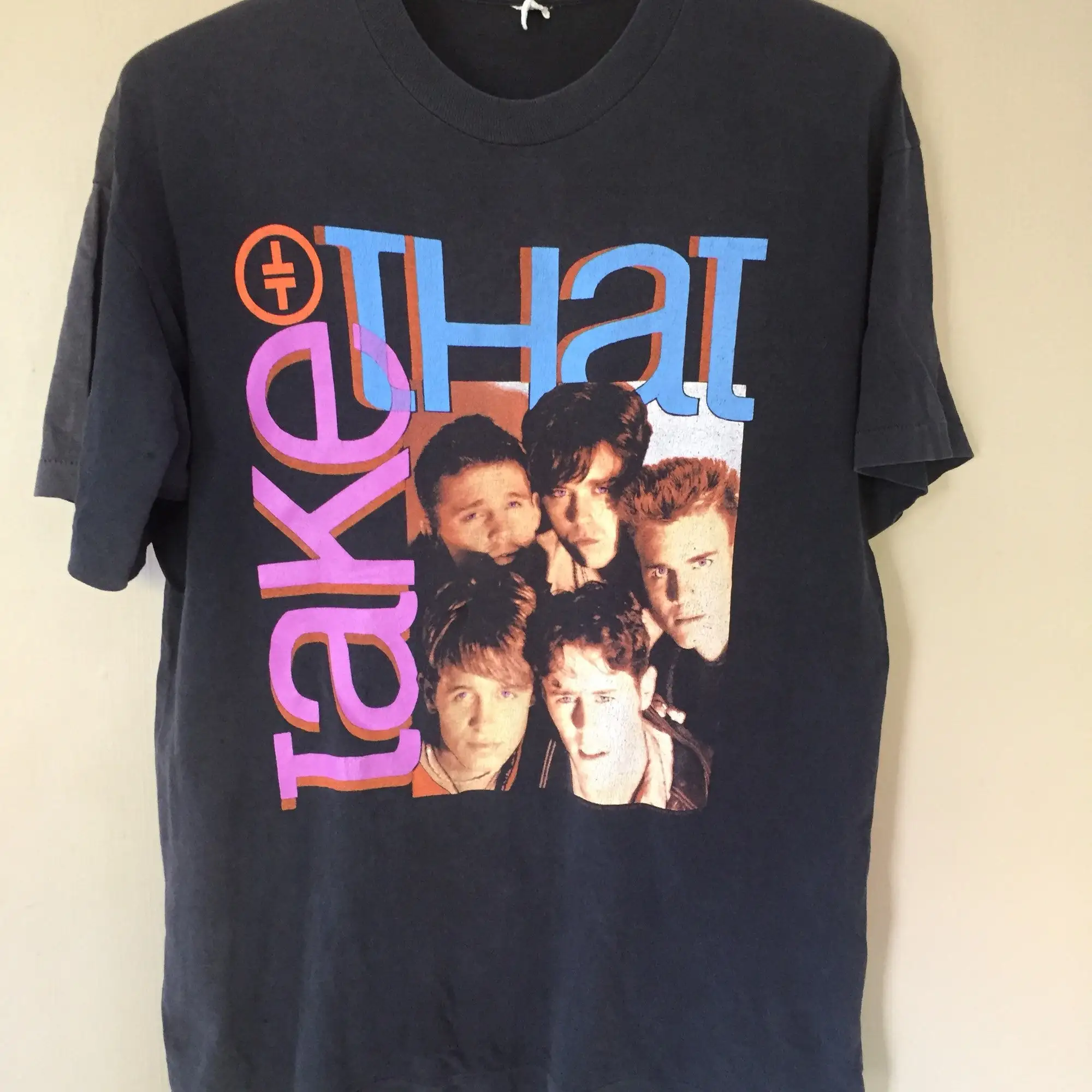 Vintage Take That 1993 Party Promo Concert Album British UK Boy Band Group T Shirt long or short sleeves