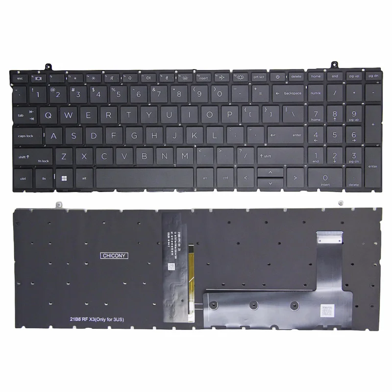 

LL+ New for HP EliteBook 860 G9 Series 16" Laptop US Keyboard With Backlit Black