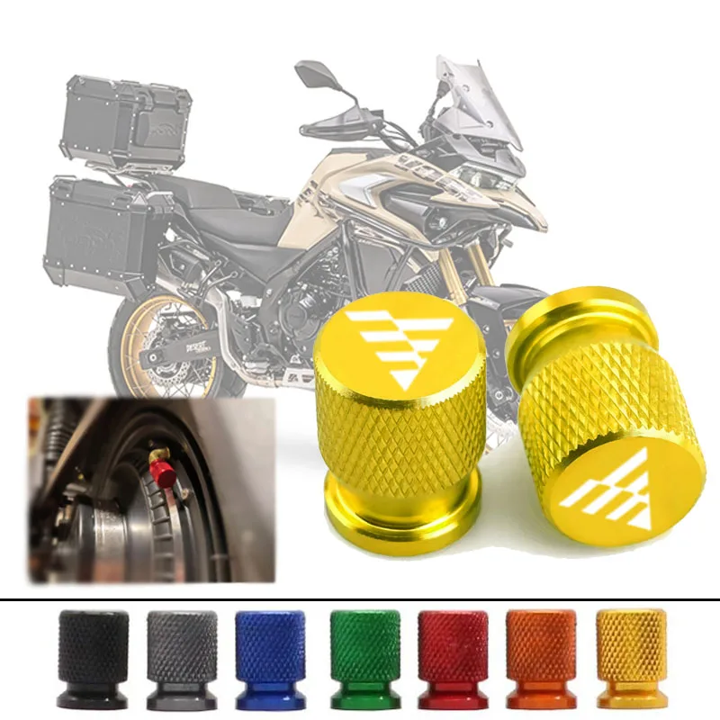 

2PCS Tire Valve Caps Tyre Stem Covers For Loncin Voge DS900 DS900X DS625X DS52X 300DS 500DS 650DS 300R/RR 500R 525R 650R RR525