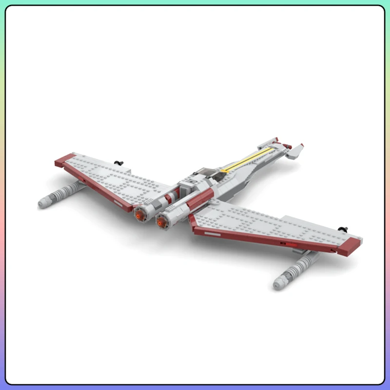 우주 전쟁 시리즈 MOC 브릭, 리퍼블릭 스트라이커급 스타파이터 빌딩 블록 세트, 컬렉션 DIY 어린이 장난감, 크리스마스 선물