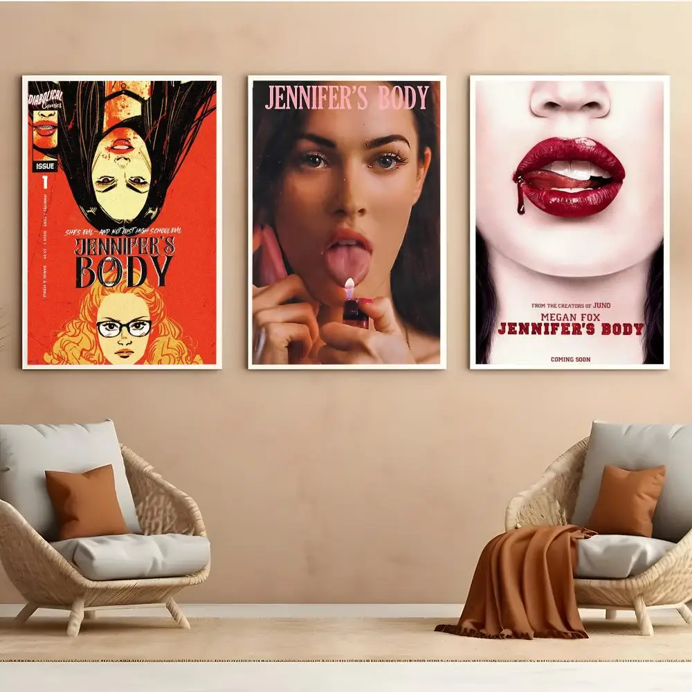 Pop MovieJ-Jennifer Body Poster HD Anime Hot Theme Singer/OST/Movie-Waterproof Self-Stick Home Decor