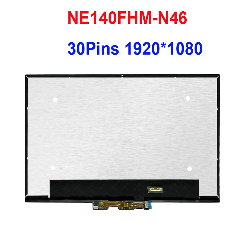 Imagem -02 - para Dell Inspiron 5410 7415 2-in1 P147g P147g001 P147g002 Display Lcd Touch Screen Assembly Fhd 1920*1080 30 Pinos 40 Pinos 14