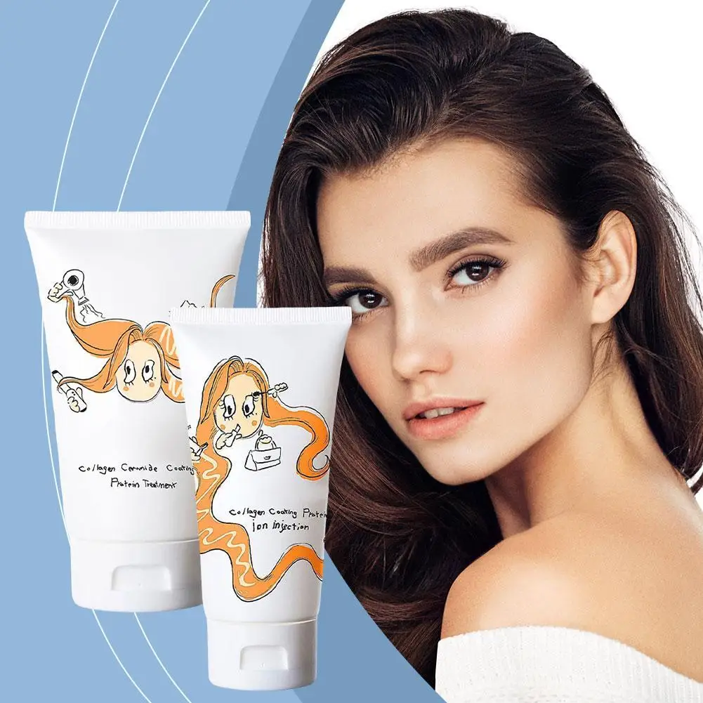 

Cer-100 Collagen Keratin Hair Conditioner Revitalize Hair Straighten Treatment Dry Damaged Hair Smoothing Hair Mask Hair Care