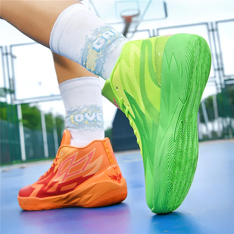 Zapatillas de baloncesto para hombre – Transpirables con amortiguación para gimnasio - imagen 4