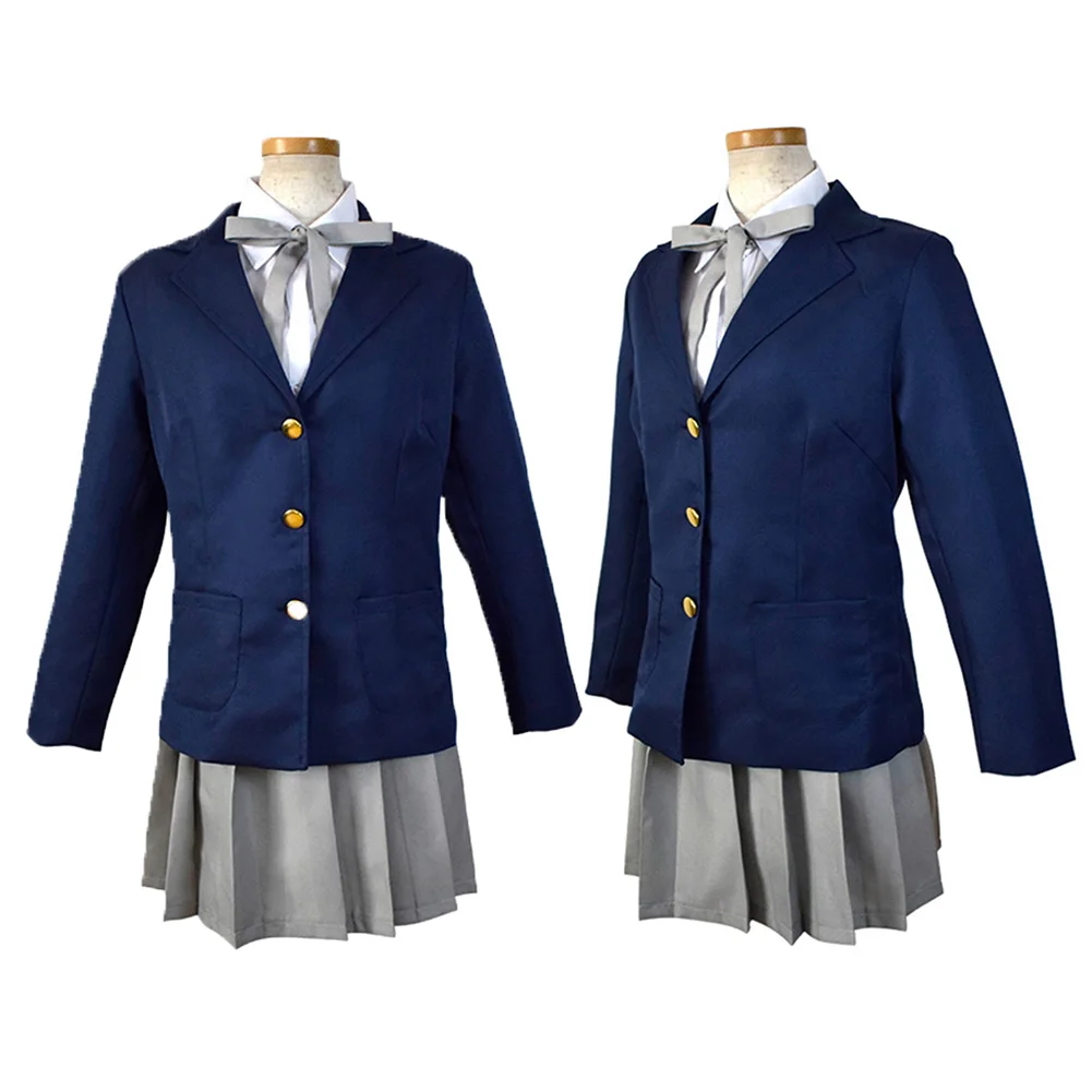 K-ON akiyama mio cosplay kostüm mädchen schuluniform mantel hemden röcke outfits frauen erwachsene fantasie halloween karnevals anzug