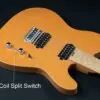 Censtar Electric Guitar, Solid Electric Guitar Kit Consists of a Roasted Mahogany Body and Maple Neck,Professional