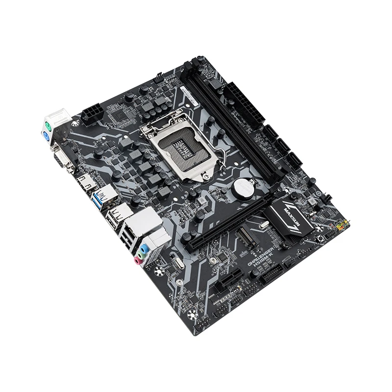 For MAXSUN M-ATX Desktop Motherboard LGA1200 DDR4 Supports 10th and 11th Generation Processors MS-Challenger H510M-K