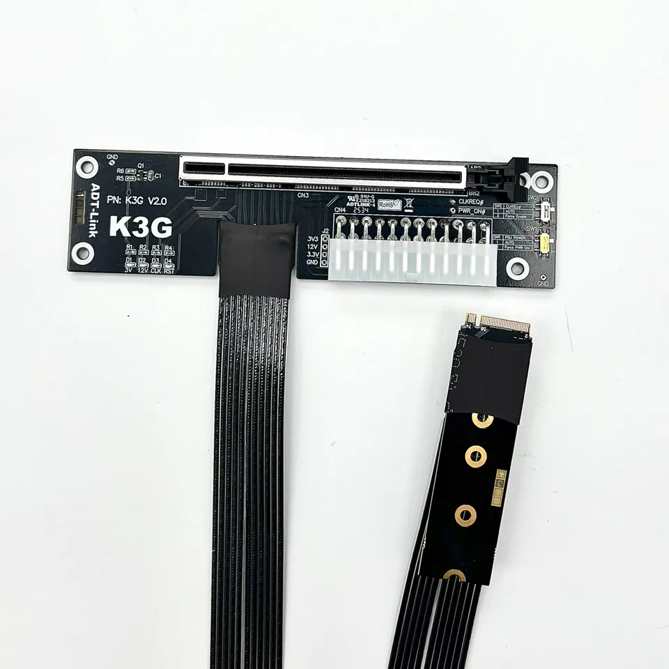 ADT-Link M43SG K43SG Notebook eGPU PCIe 5.0/4.0x4 M.2 NVMe 16X