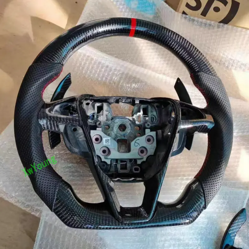 

Для Ford Mondeo Edge индивидуальный руль автомобиля из 100% настоящего углеродного волокна