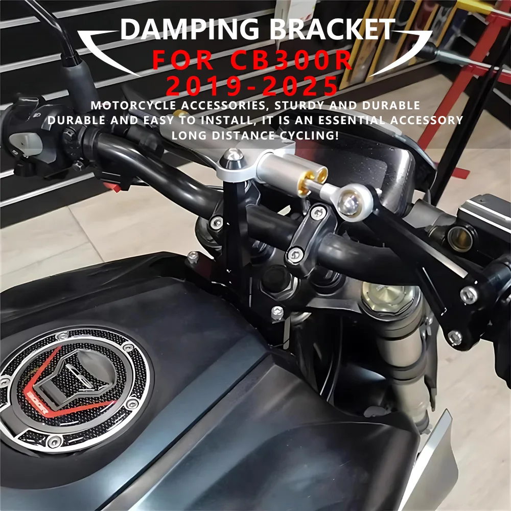 

MTKRACING демпфирующий кронштейн для HONDA CB300R 2019-2025, рулевой демпфер мотоцикла, стабилизатор, кронштейн, монтажный комплект, аксессуары