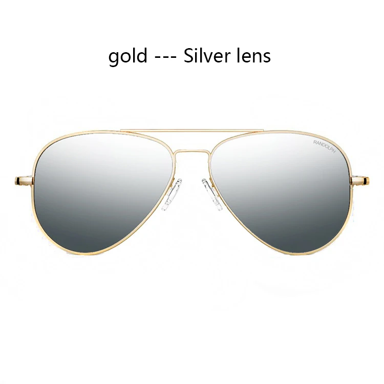 RE Sonnenbrille Mann Amerikanische Armee Militär Luftfahrt Pilot Sonnenbrille Glaslinse Frau Luxusmarke Vintage Metall Titan Rahmen – Detail 20