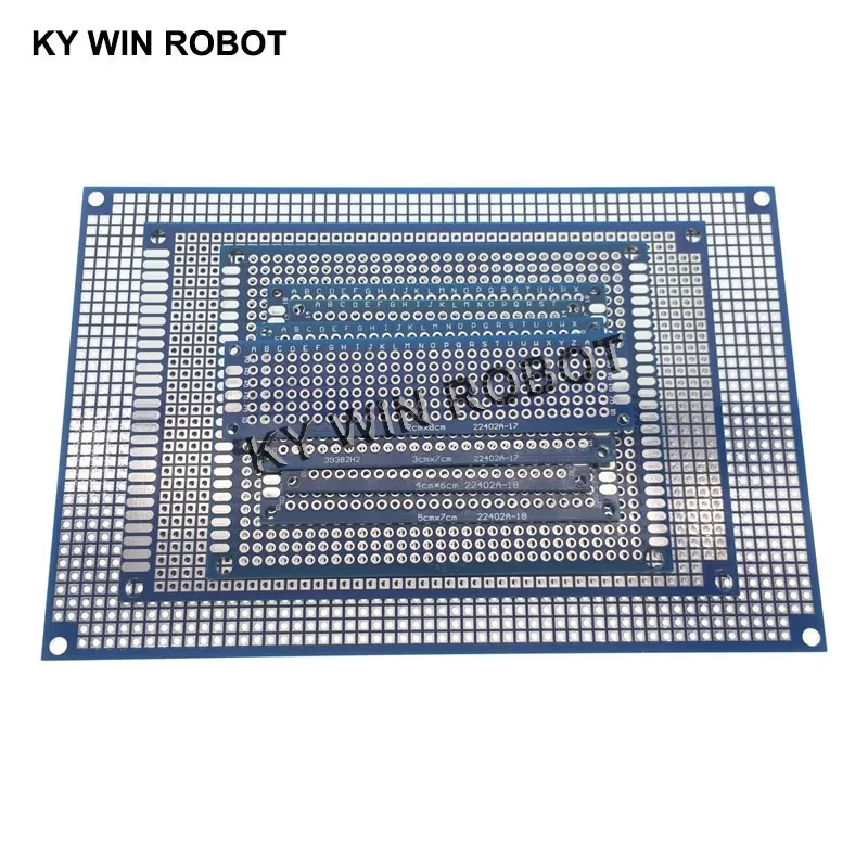 2x8 3x7 4x6 5x7 7x9 8x12 10x15 cm Doppio/Singolo Lato Prototipo FAI DA TE Universale Circuito Stampato PCB Board Protoboard Per Arduino