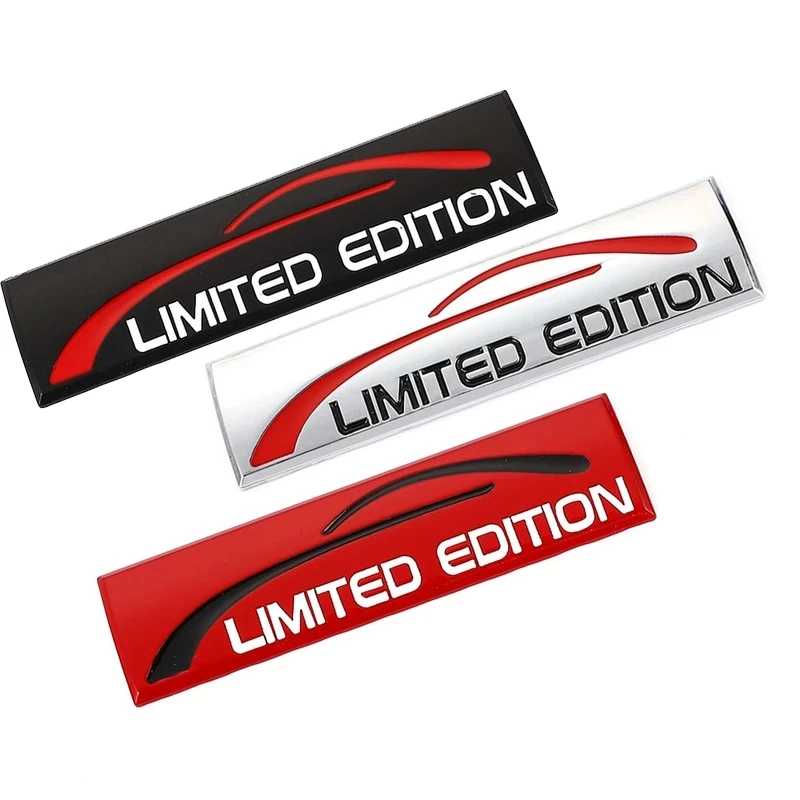 

Car Sticker Limited Edition Metal Alloy 3D Badge Car Modification Accessories Rear Marked Side Marking Decorative Car-Sticker