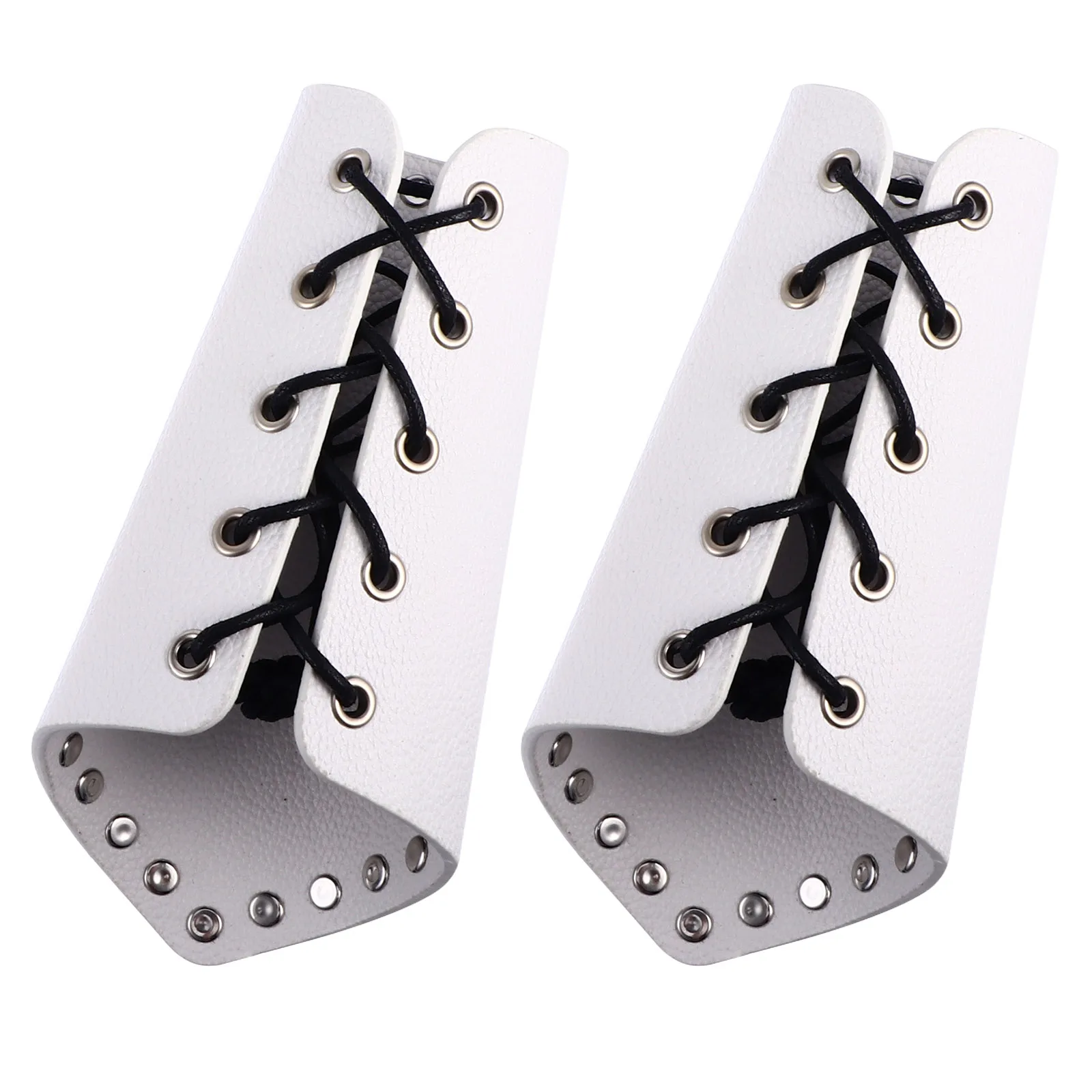 

Arm Guard Wristbands Bracers Viking Forearm Pu Medieval Costume braces Sturdy Rivet Adjustable Role