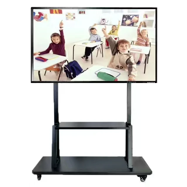 Portable 55 Inch  Interactive Whiteboard With Wheels