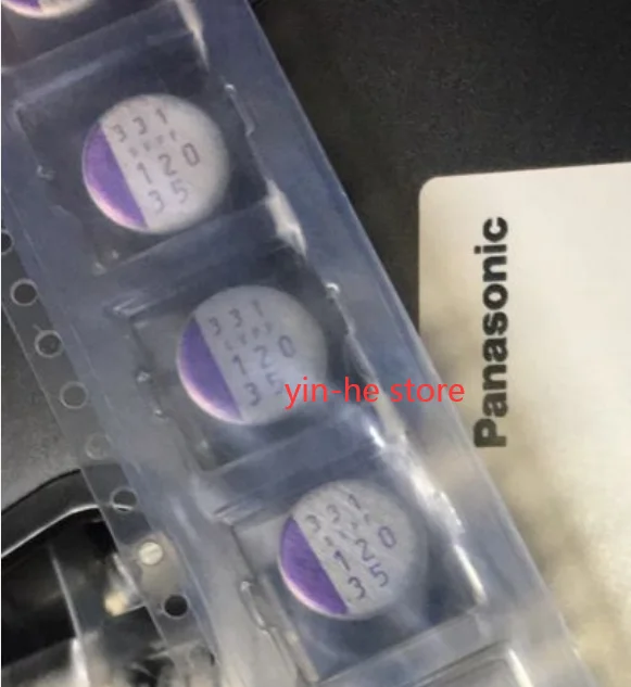 

5 шт. 35SVPF120M 35V120UF SVPF 10X13 SMD полимерный твердотельный конденсатор 35SVPF120M 120 мкФ 35 В 10*13