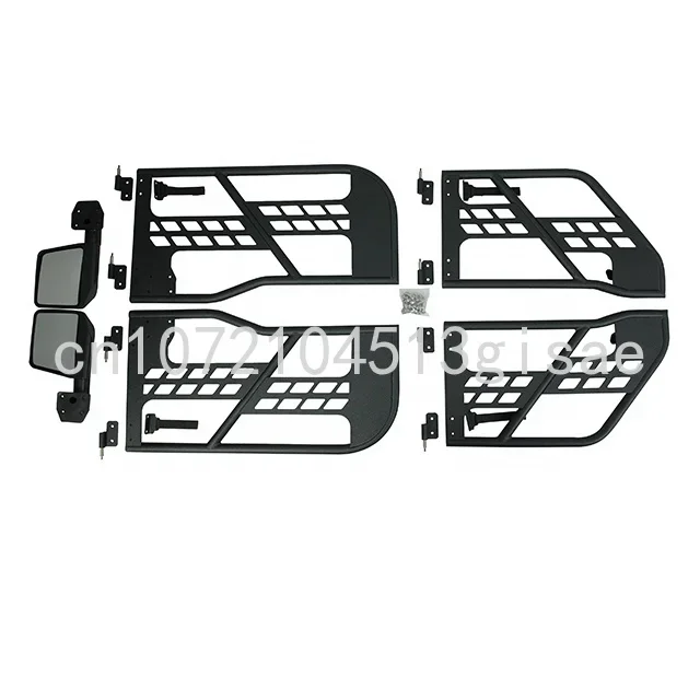 Half Tube Doors with Side Mirror for Jeep Wrangler JK 07-17 2 Door/4 Door