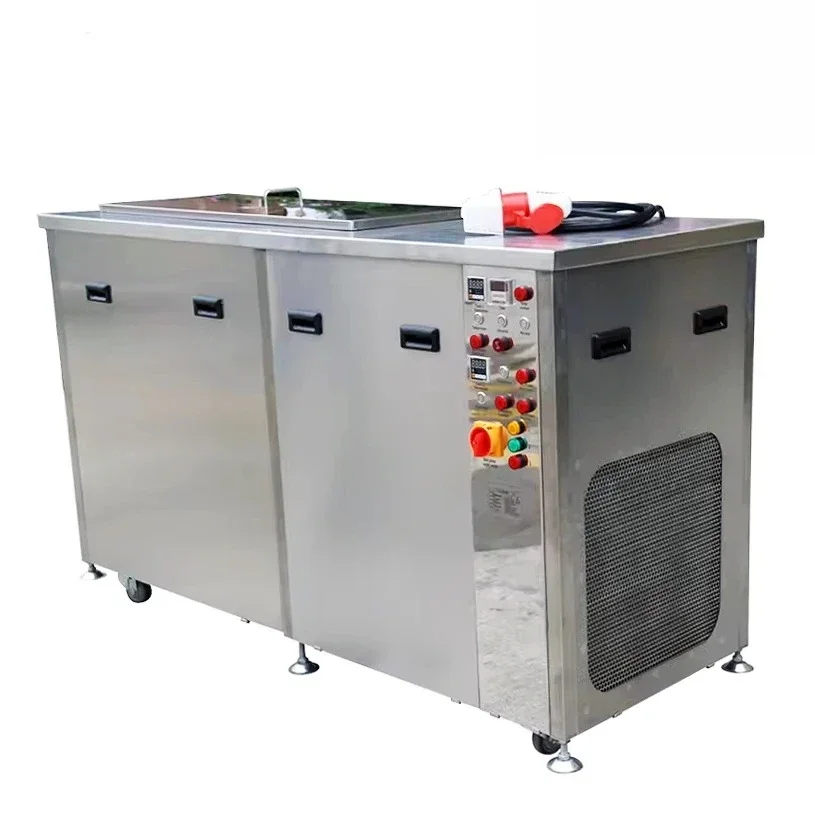 Easy Clean Single Tank 360L Industrial Ultrasonic Cleaner Gas Phase Refrigeration Cleaning Machine