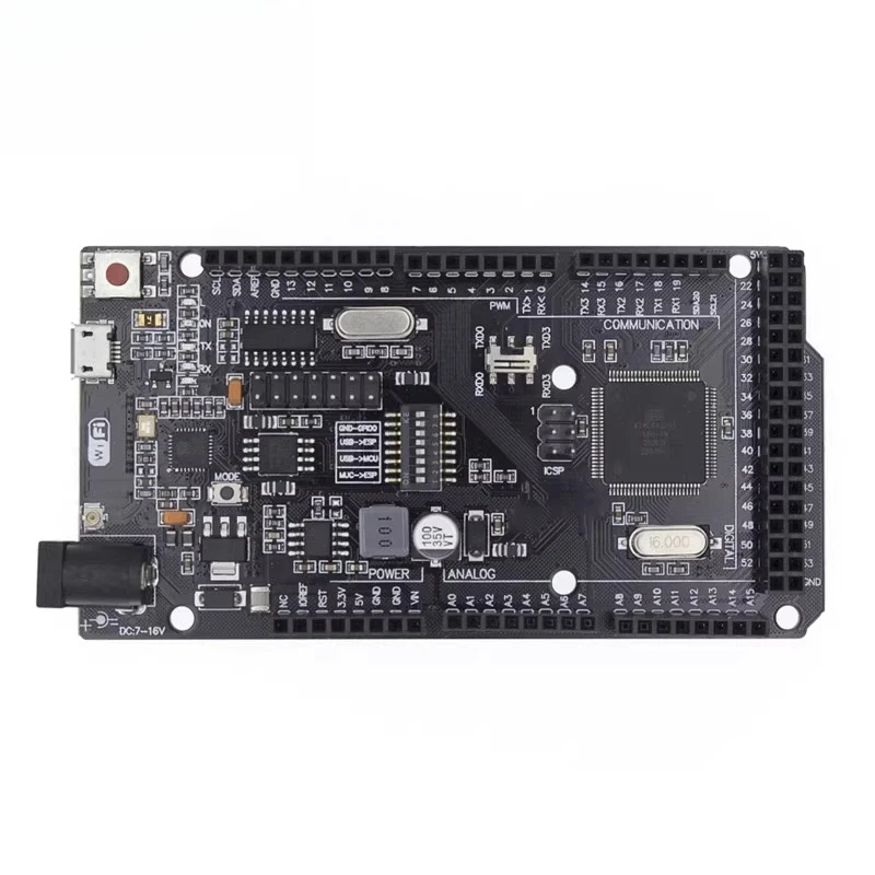 1PCS ATMEGA2560 ESP8266 Development Board USB-TTL CH340G Compatible for Arduino Mega 2560 WiFi IoT Project
