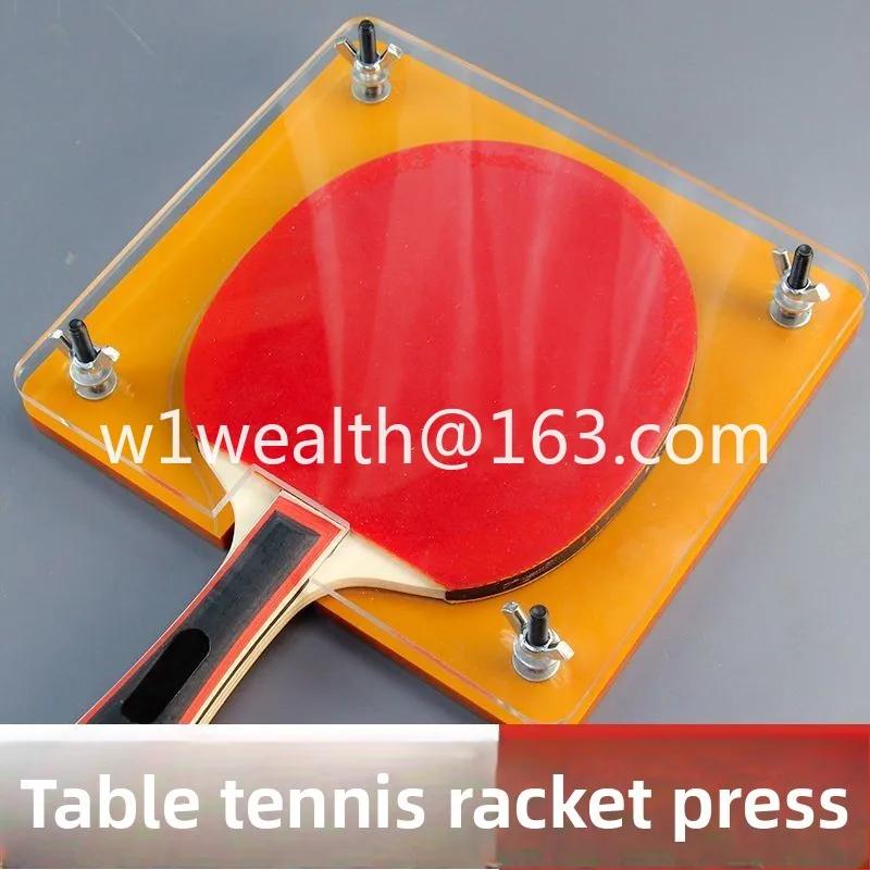 Table tennis racket platen press splint paste baseplate flattening compaction tool paste glue stick cutting knife