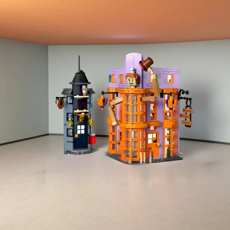 

New in-stock building blocks: Weasley Magic Tricks Workshop, magical home decor, Halloween, Christmas, and birthday gifts