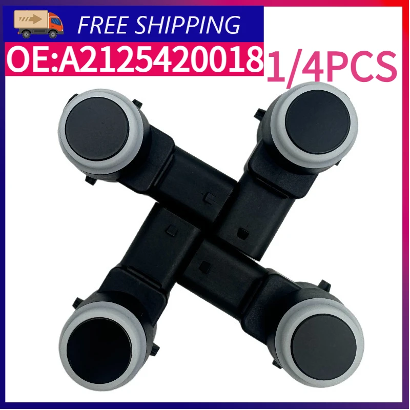 

Bumper PDC Reversing Sensor A2125420018 Compatible A2125420118 For Mercedes W211 W207 W166 ML GL CLS 2009-2017 1/4 PCS