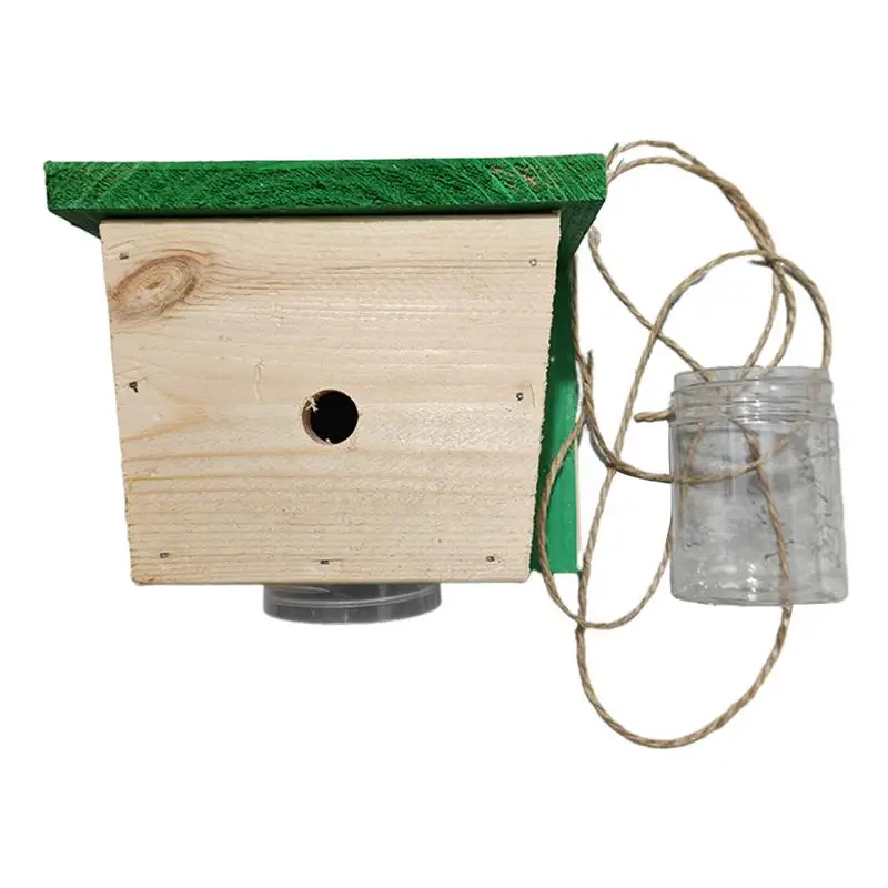 

Carpenter Bee Trap Natural Cabin Carpenter Bees Traps For Outdoors Bee Catchers For Outside Hang From Eaves Deck Railings Or