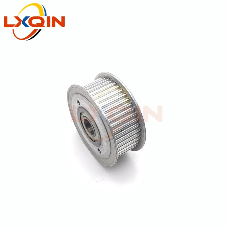 LXQIN printer parts driven/driving pulley single decked pulley one set for Mimaki JV3 JV22 JV33 TS3 CJV30 Eco solvent printer