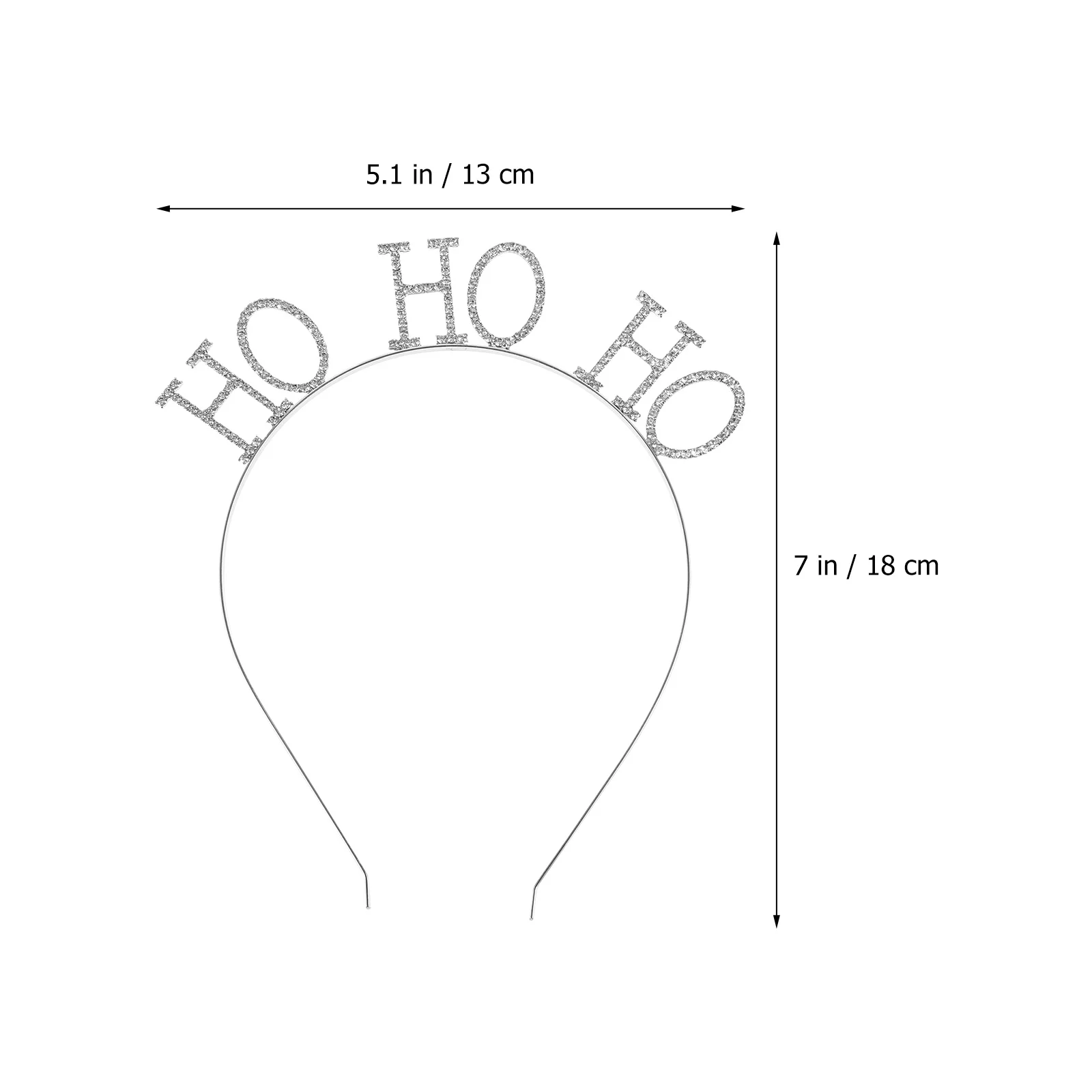 

2Pcs Snowlake Headband Cute Christmas Hairband Ornament for Women Holiday Party Favor Festive Outfit