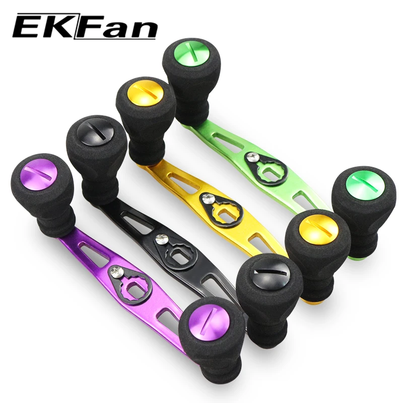 EKFAN 110MM aluminiowy uchwyt EVA pokrętło do kołowrotka Shimno Dawa Bastcasting