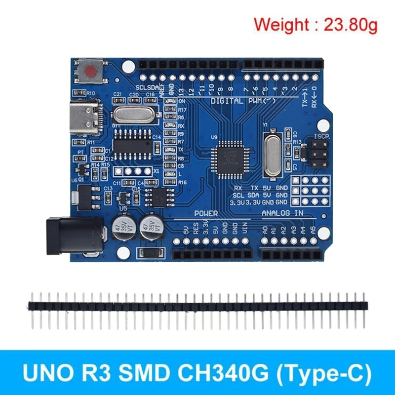 Imagem -06 - Conselho de Desenvolvimento Oficial Uno r3 Atmega16u2 Uno Mais Wifi Chip Mega328p Ch340g para Tztrduino Wemos Esp8266 Conjunto