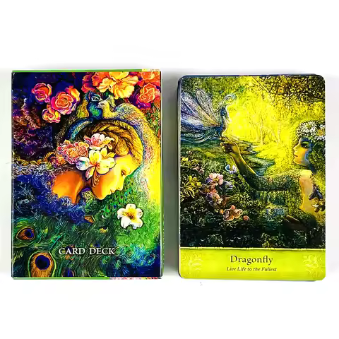 10.5*7.5cm Oracle Cards Fortune Telling Divination Deck English Vision Edition Board Playing Game，Family Gathering Card Game