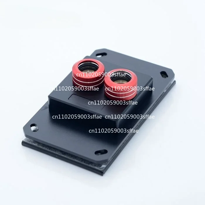 AMD-POOC Jet Computer Water Cooling Head, Black Pom New Model Supports AM4