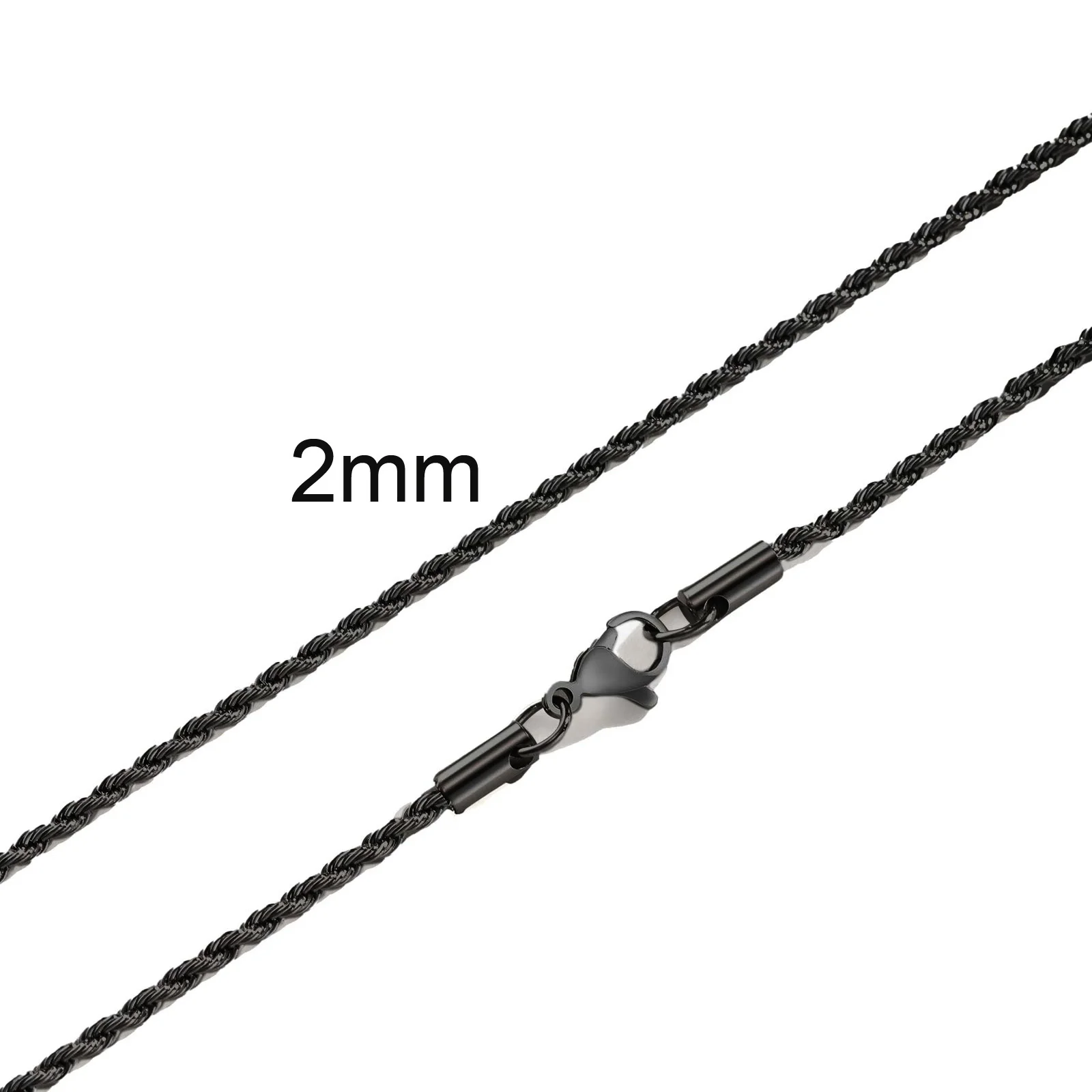 2mm width Black