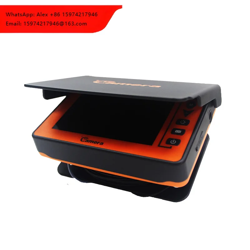 HR-4050TR Professional 10m-50m High Brightness LCD Display IP68 Waterproof Temperature Sensing Depth Underwater Camera Fishing