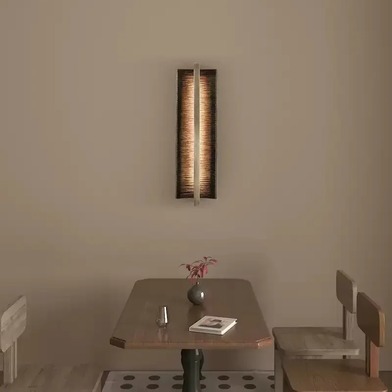 Postmodern minimalist entry wall lamp model room B & B aisle entrance design villa balcony Xinzhong