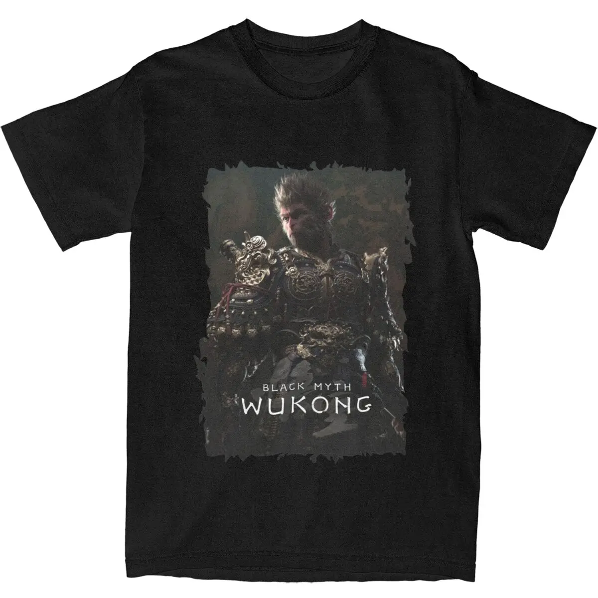 Men Women T Shirt Wukong Black Myth T-Shirts Leisure Game Summer Tees Y2K Funny Print 100 Cotton Tops Gift