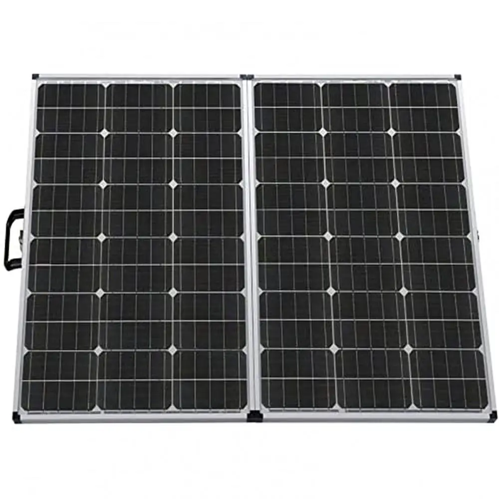 180W Portable Solar Panel Kit with Integrated Charge Controller and Carry Case Off-Grid Charging Solution