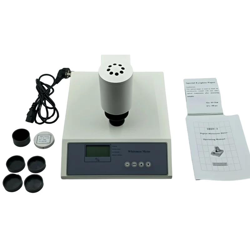 Desktop Whiteness Meter High Precision Object Whiteness Color Testing Industrial
