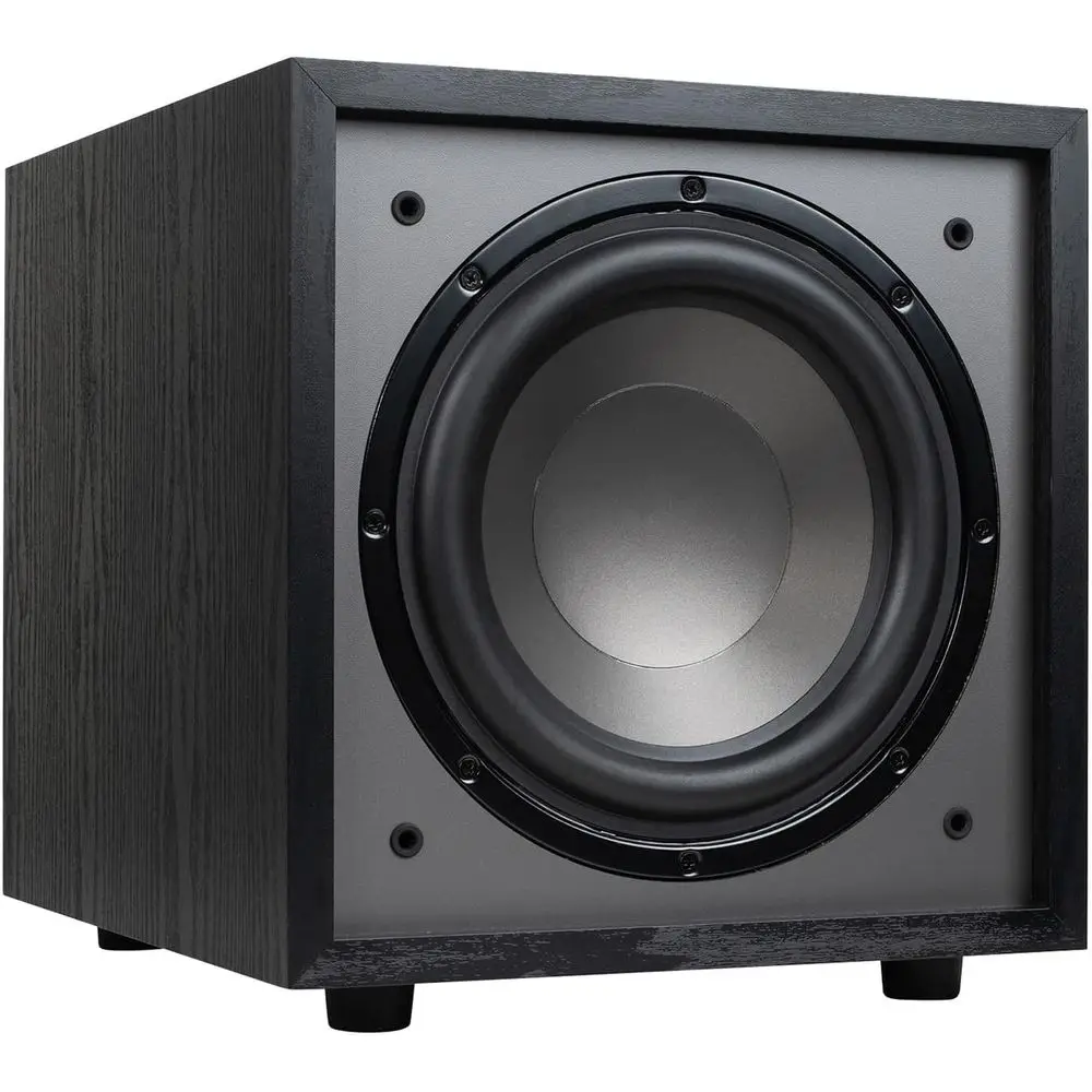 

Classic CS1000 – 10" 180W Powered Subwooer with Class-D Ampliier, Deep Bass and Clean Design or Home Theater & Music – Black