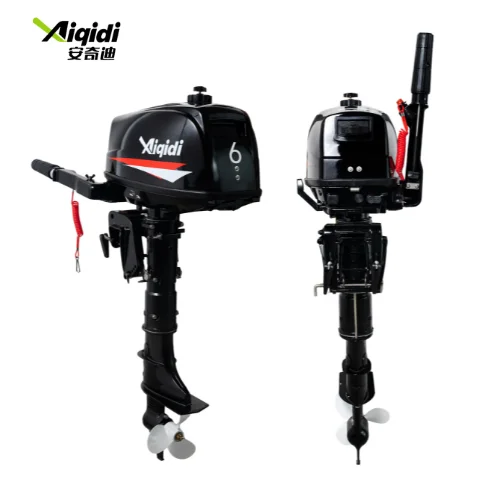 2024 New AIQIDI OEM Factory Direct Short Shaft/Long Shaft 5HP 6HP Outboard Motor Boat Motor For Fishing