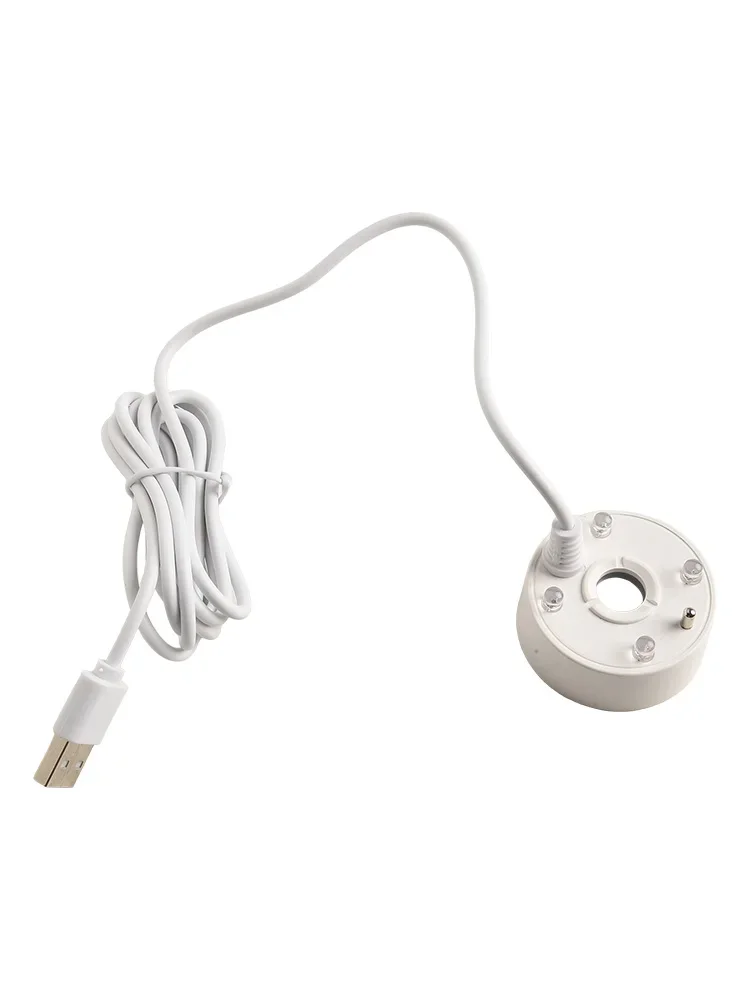 5V Fog Maker LED Fog Maker Halloween Home Decor Long Power Adapter Cable Improving Air Quality For Water Tanks