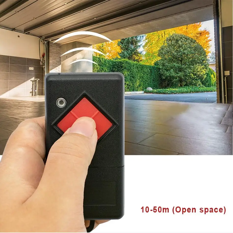 

Dickert MAHS40-04 40,685 МГц AM 110232686 MAHS40-01 40,685 МГц AM 110314193 Пульт дистанционного управления для гаражных ворот, передатчик с красной кнопкой