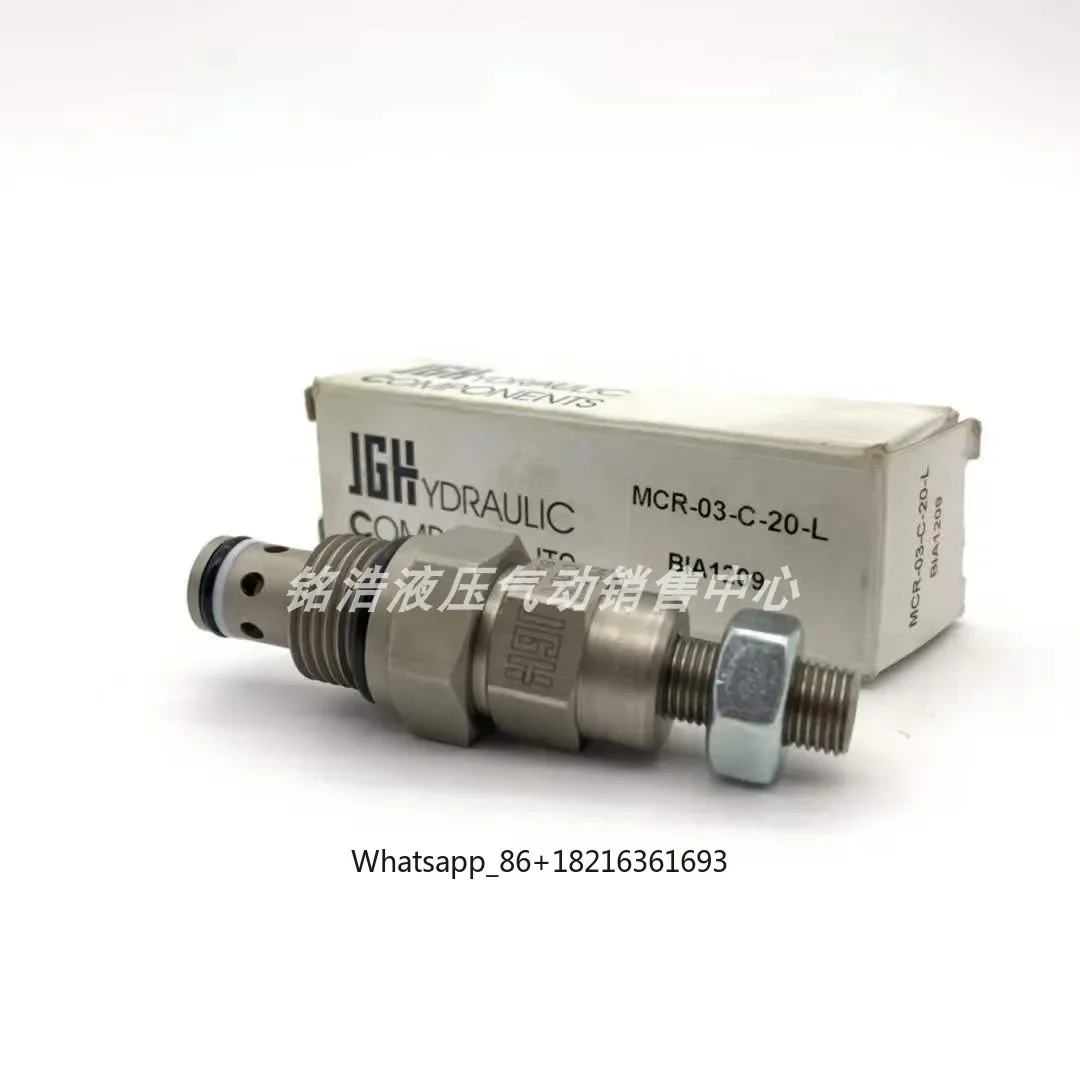 2026GOOD NEW JGH Direct Acting Relief Valve MCR-03-C-20-L-S MCR-03-A/B/C/D-20-L-S