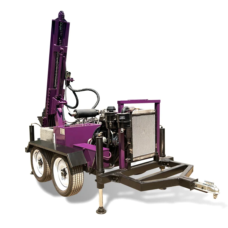 Customized Multi-Functional Water Well Drilling Rig 300M Drilling Machine Driller