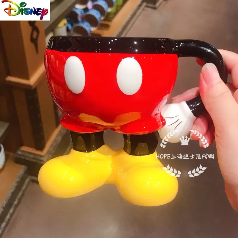 

Модная классическая 3D кружка с Микки и Дональдом Даком Диснея для домашнего использования, высококачественная керамическая креативная коллекция кофейных чашек