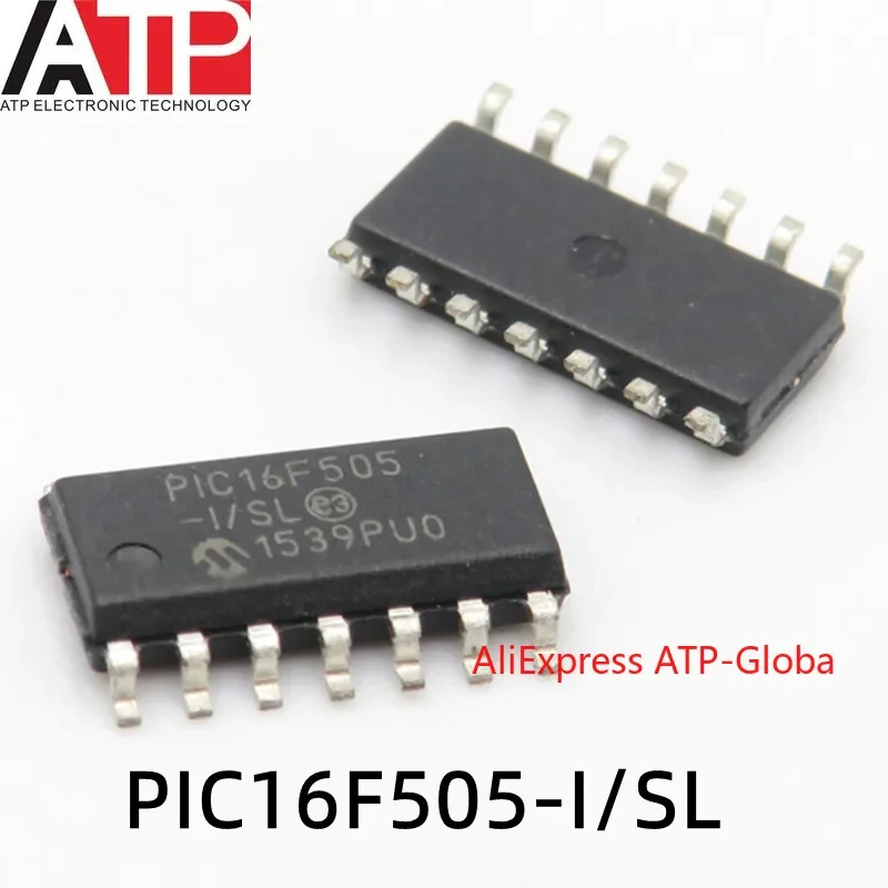 10PCS PIC16F505-I/SL SOP-14 PIC16F505 Original inventory of integrated chip IC