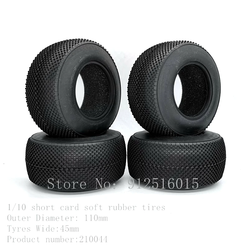 RC Car Parts Remote control Model Cars 1/10 Short-course Truck Buggy Tires Off-road Small Nail Tire Wheels 210044